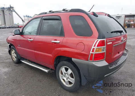 2008 Kia Sportage Lx from USA, damaged, VIN KNDJF724487491283